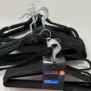 Black Velvet Non-Slip Hangers